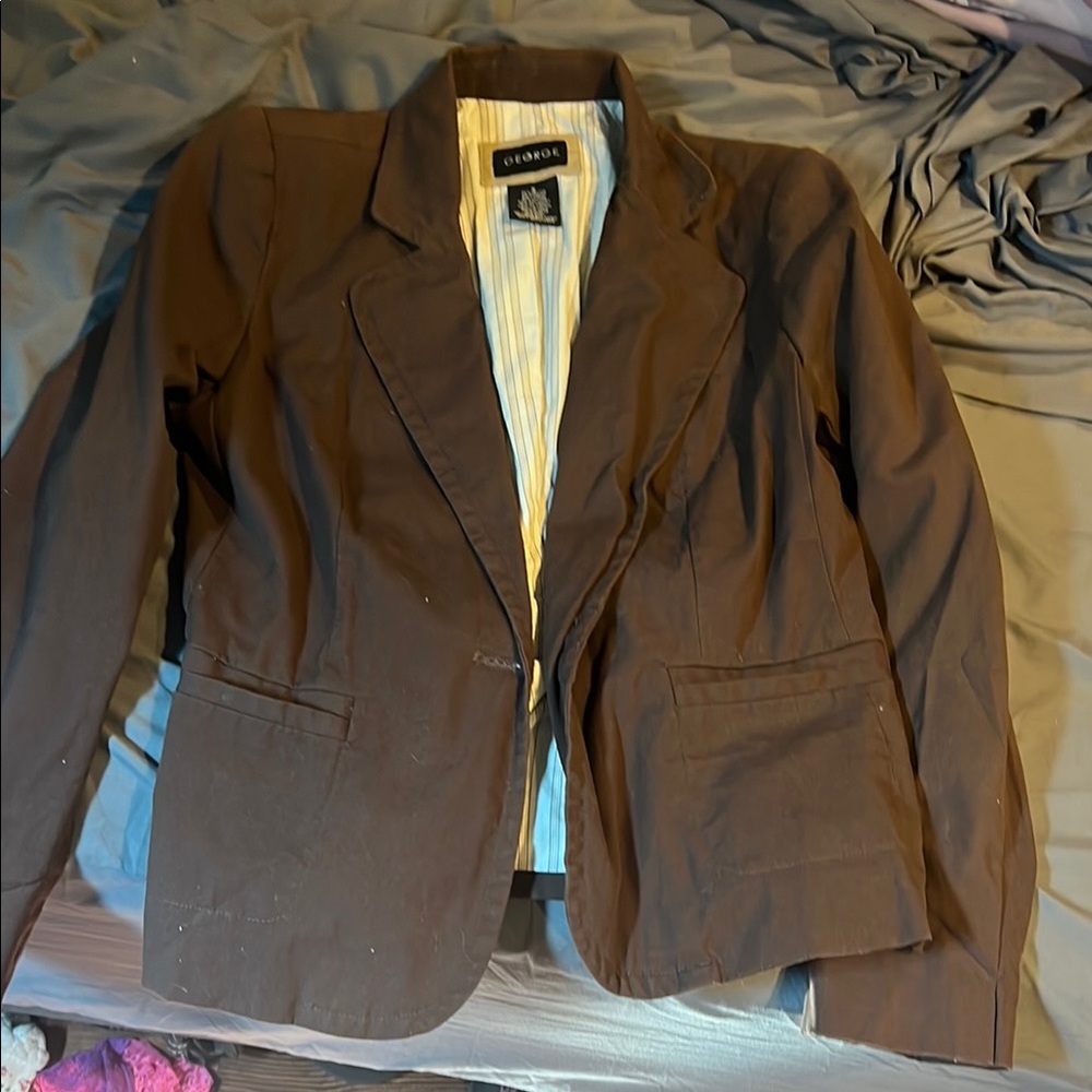 Classic Black Blazer by George
